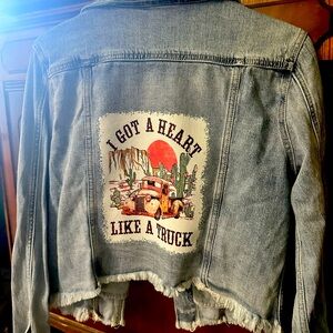 Upcycled Jean jacket